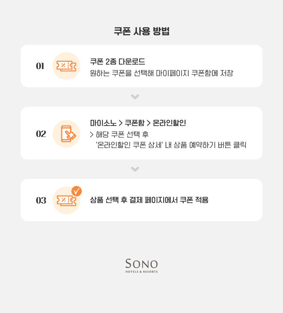 쿠폰사용안내