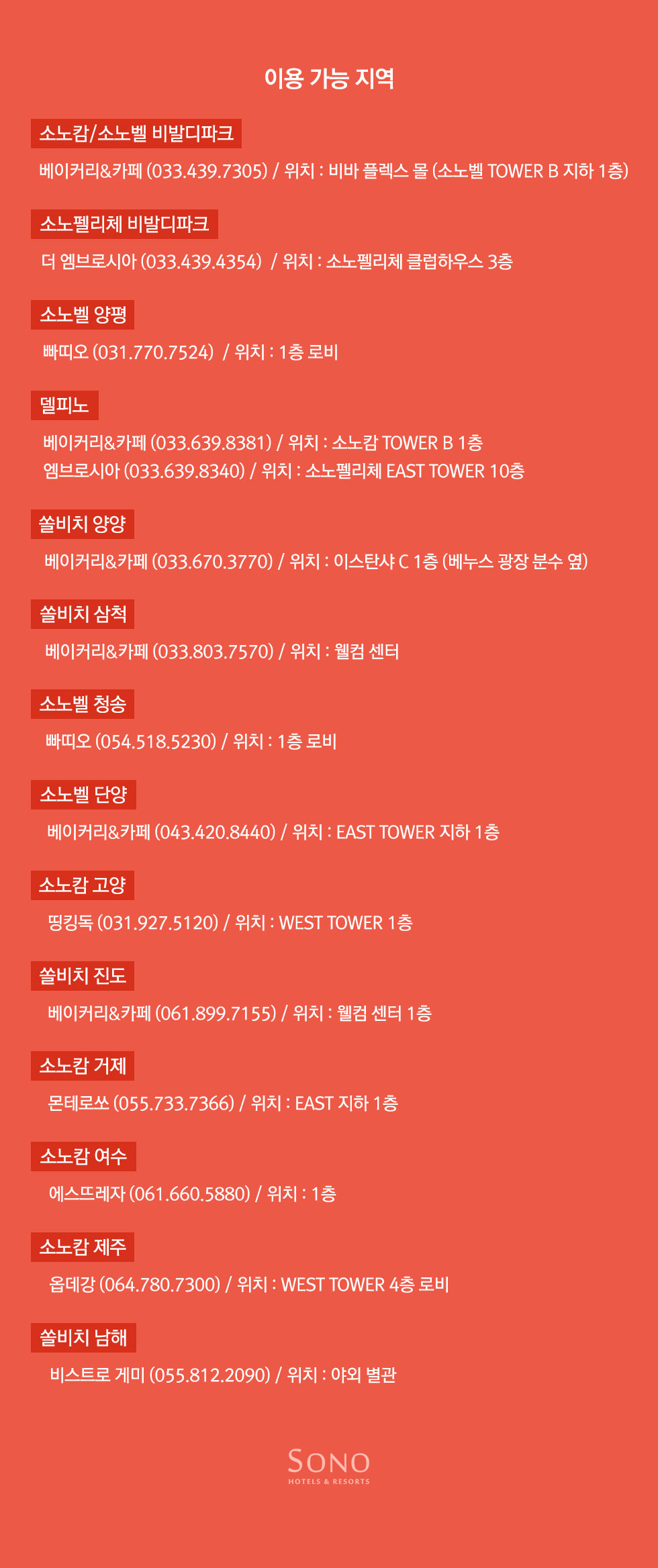 이용가능지역
